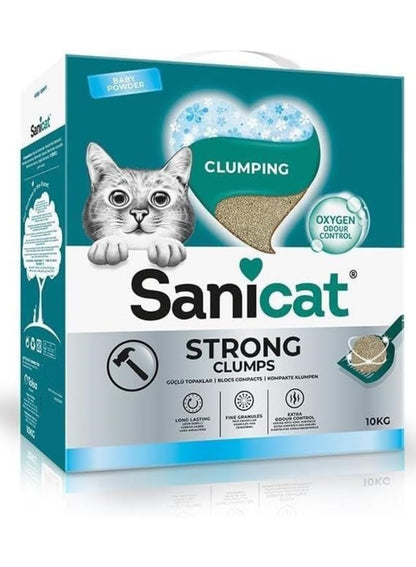 Sanicat Strong Clumps Baby Powder 10 Kg