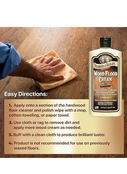 Parker & Bailey Wood Floor Cream 473 ML