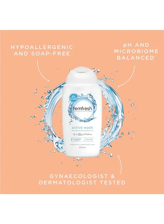 Fem Fresh Active Intimate Wash 250ml