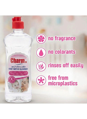 CHARMM Baby Bottle and Toy Cleaner 500ml Pack Of 2