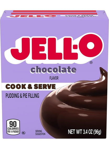Jell-O Chocolate Cook & Serve Pudding 96g