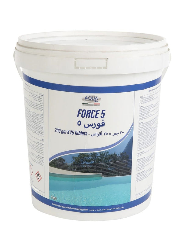 Aqua Chlorine Pool Cleaning Force 5 Tablet - 5Kg