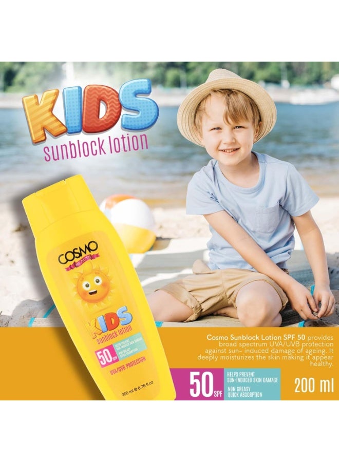 COSMO Beatue Kids Sunblock Lotion SPF 50