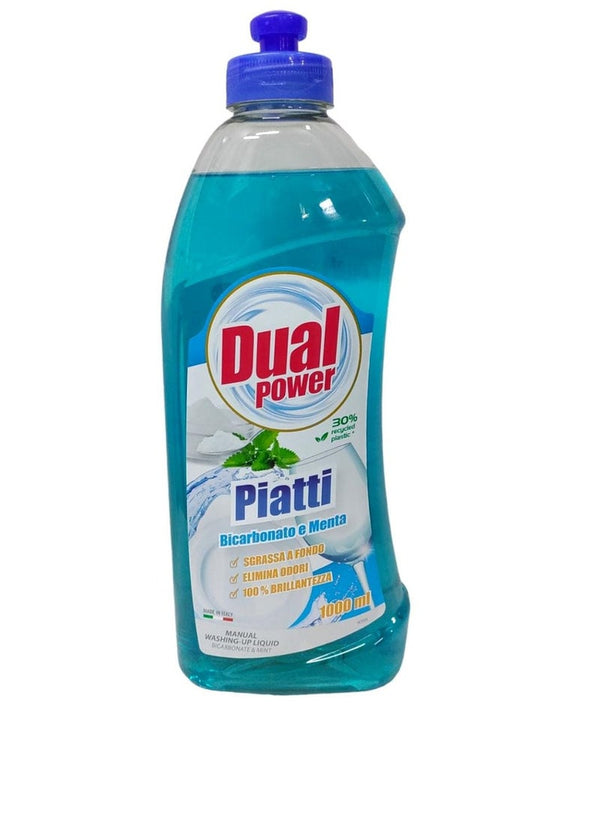 Dual Power Dishwashing Liquid Bicarbonate & Mint