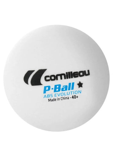 CORNILLEAU P-Ball Abs Evolution 1 White 6 Plastic Balls