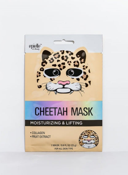 Epielle Cheetah Character Mask for Radiant Skin