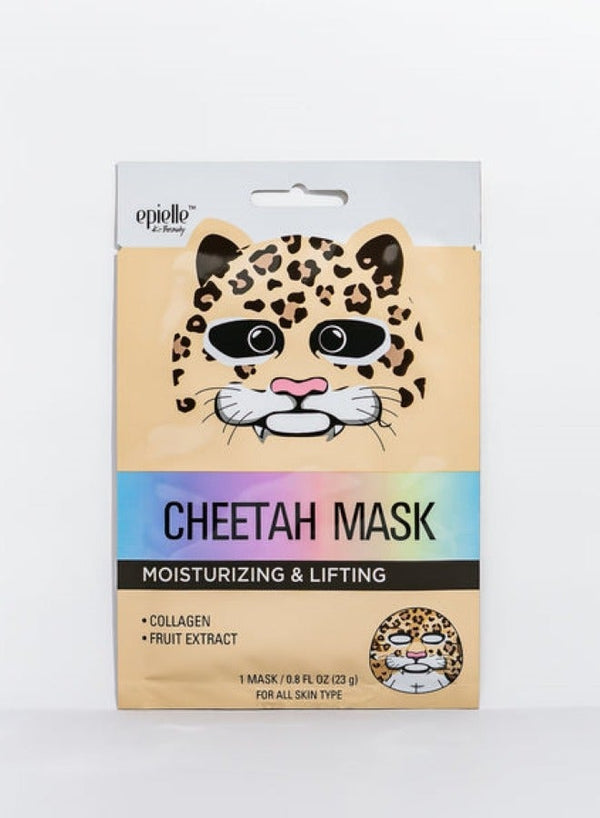 Epielle Cheetah Character Mask for Radiant Skin