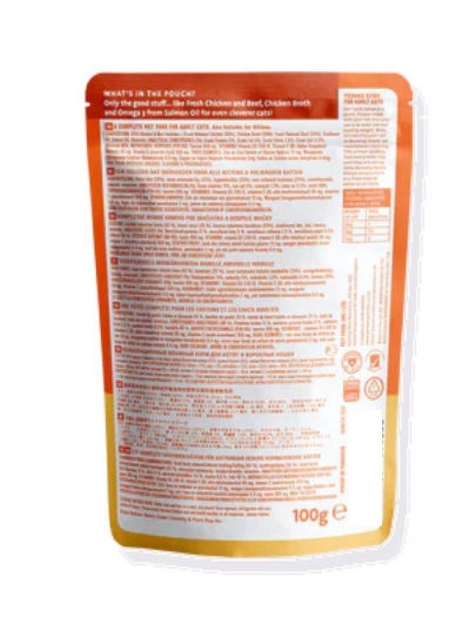 MEOWING HEADS Paw Lickin' Chicken Wet Food 100g