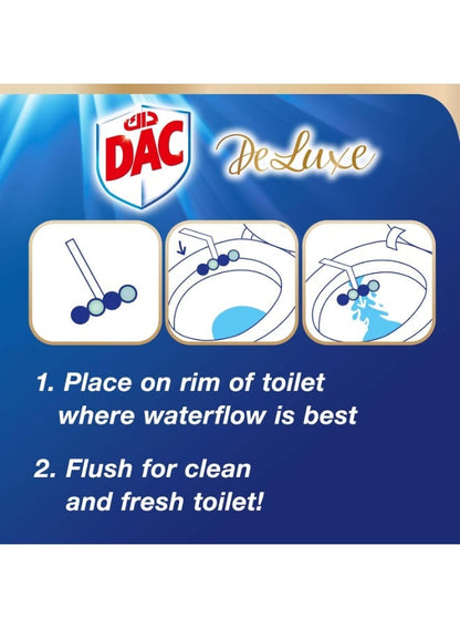 Dac Toilet Rim Block Deluxe Lovely Jasmine 50G