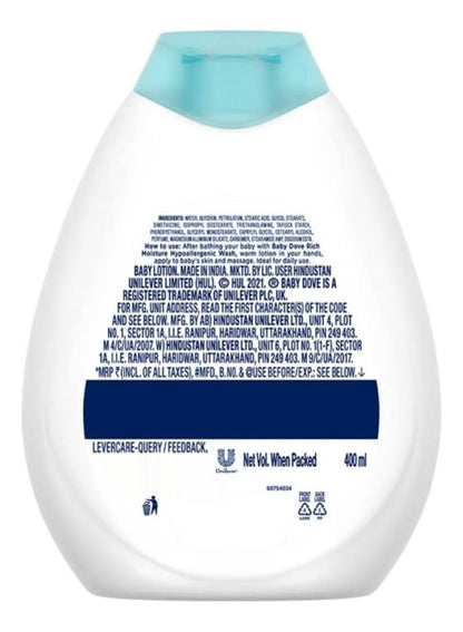 Baby Dove Rich Moisture Lotion 400 ML