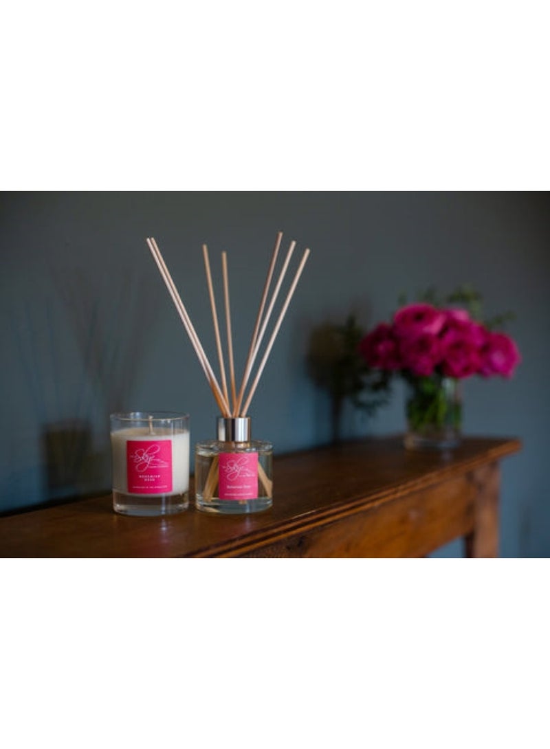 Bohemian Rose Natural Soya Wax Candle - Isle Of Skye