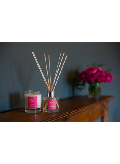 Bohemian Rose Natural Soya Wax Candle - Isle Of Skye