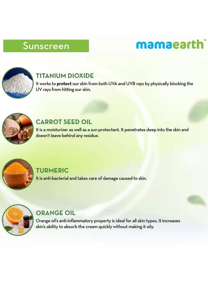 Mamaearth Ultra Light Sunscreen SPF 50 - Mamaearth