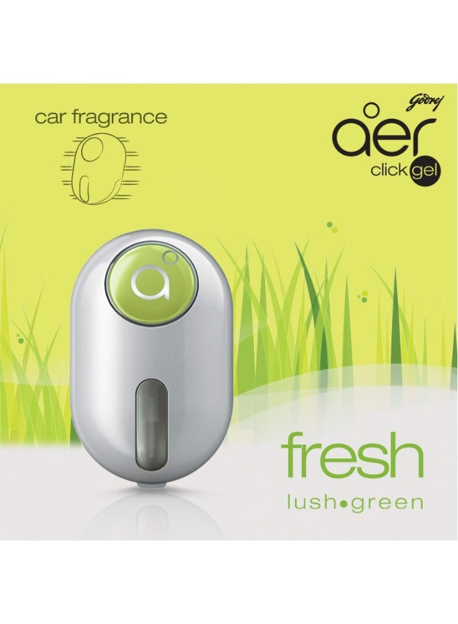 Godrej Aer Click Car Vent Air Freshener - Fresh Lush Green