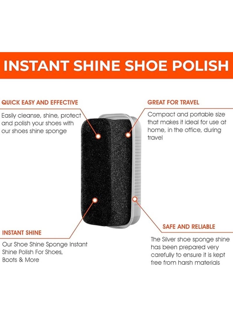 Silver Express Shoe Shine - High Density Foam