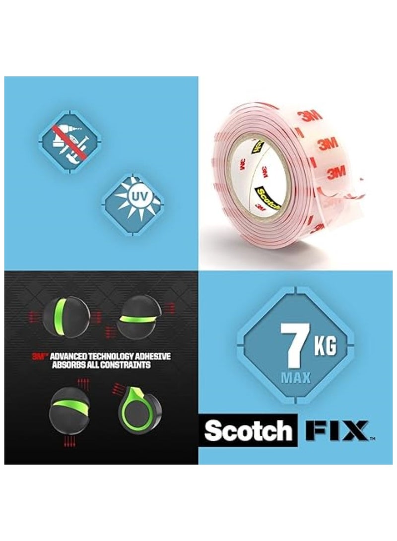 Scotch Mounting Transparent Tape 19MM X 1.5M