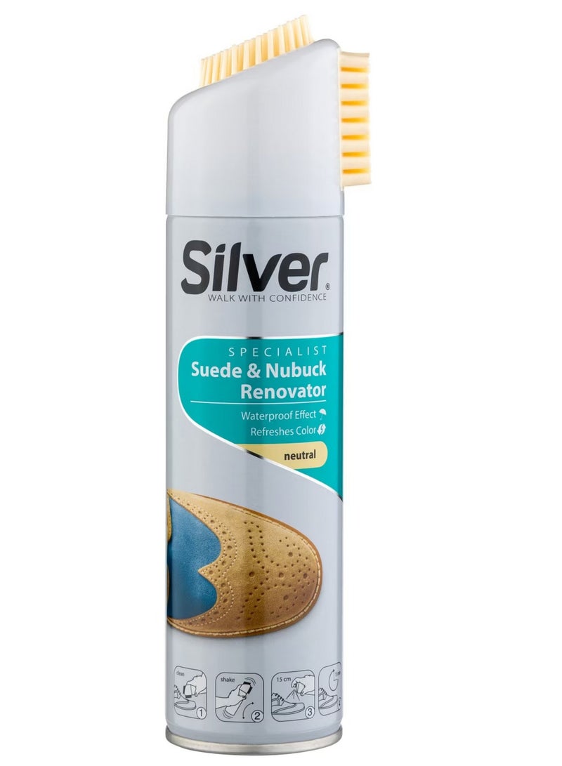 Silver Specialist Suede & Nubuck Renovator Neutral