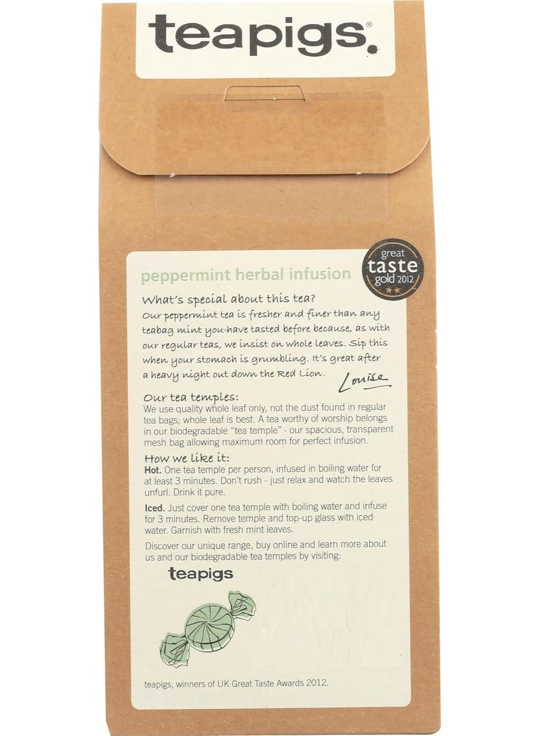 caffeine free, fresh naturally, herbal tea, herbal tea minty, leaves herbal, leaves herbal tea, minty fresh, naturally caffeine, peppermint leaves, tea minty, tea minty fresh, tea temples, tea temples 30g, teapigs, temples 30g