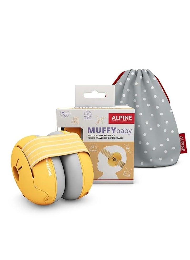 Alpine Baby Muffy Yellow Earplugs for Children