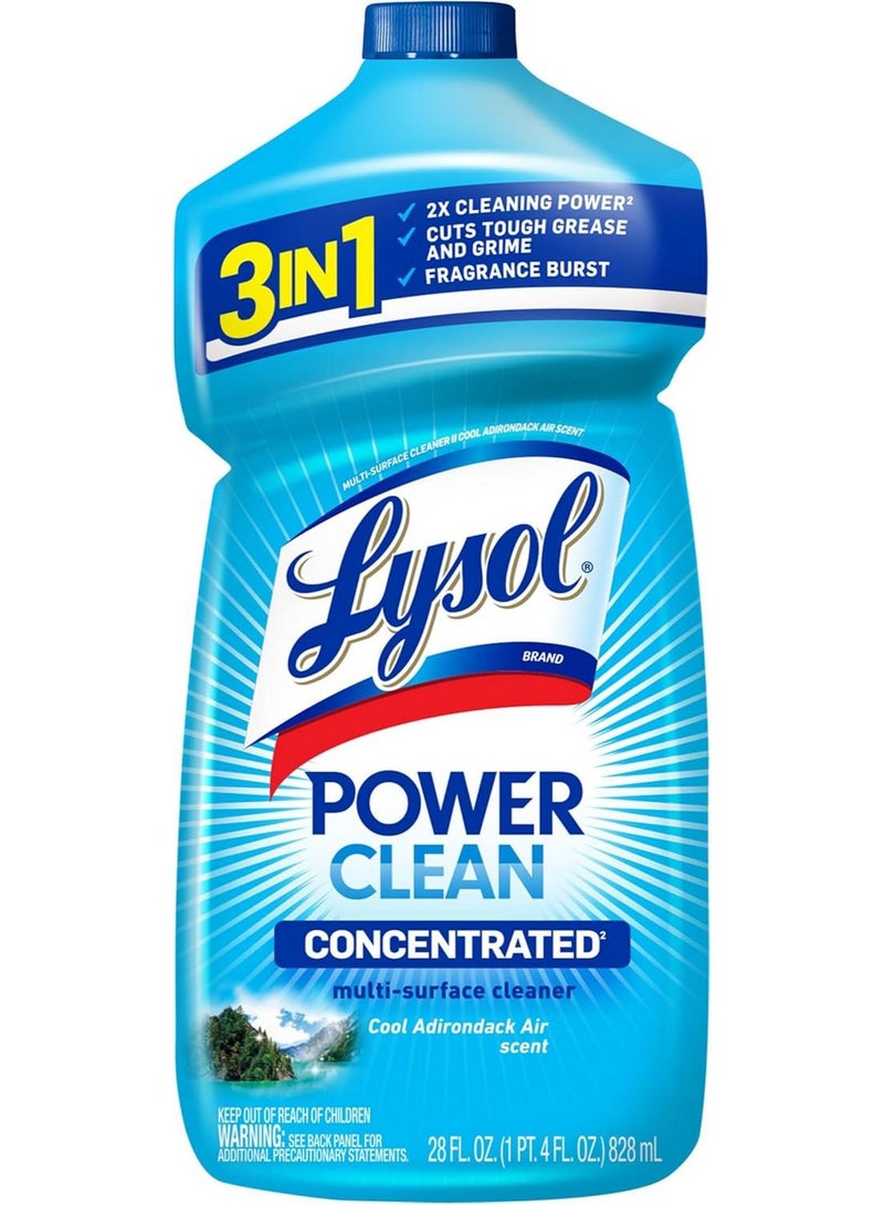 Lysol Power Clean Multi Surface Cleaner 828 ML