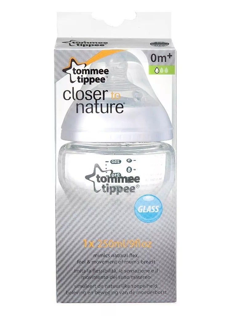 Tommee Tippee Glass Feeding Bottle 250 ML