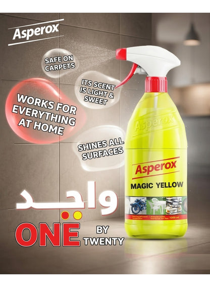 asperox, car rims, clean key, cleaner spray, cool dry, dermatologically tested, feel like, grease cleaner, grease cleaner spray, magic yellow, note keep, stain removal, stainless steel, surfaces magic, surfaces magic yellow