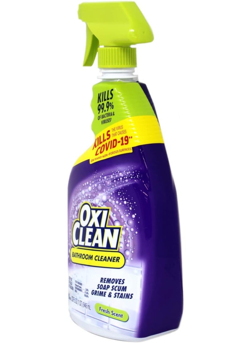 OxiClean Bathroom Cleaner Fresh Scent 946 ML