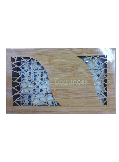 Dominoes Wooden Box Family Game - Dominoes