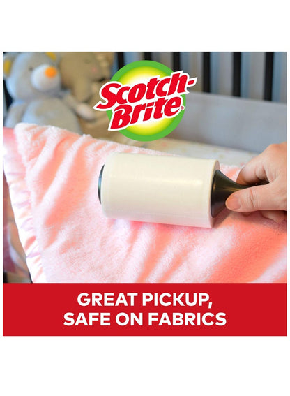 Scotch Brite Lint Roller 30 Sheets Black