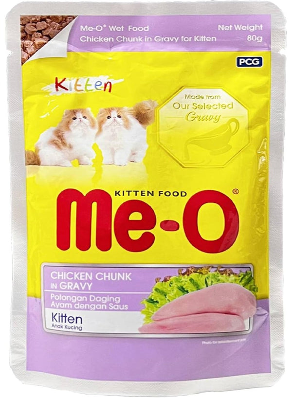 Me-O Gravy for Kittens Chicken 80g