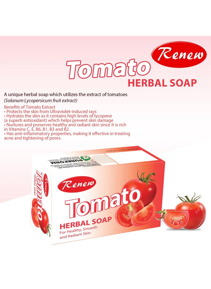 Renew Tomato Whitening Soap 135g - Premium Skincare