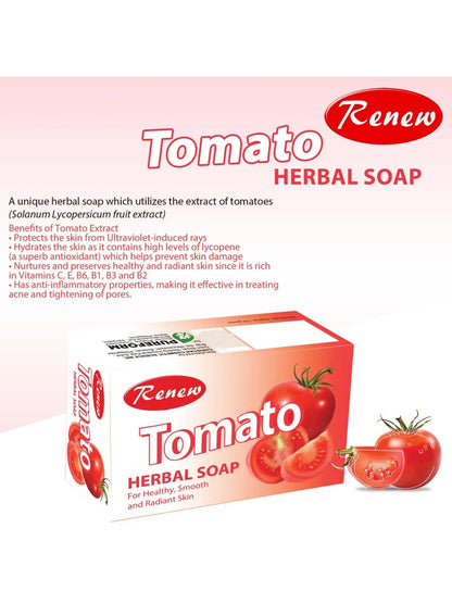Renew Tomato Whitening Soap 135g - Premium Skincare