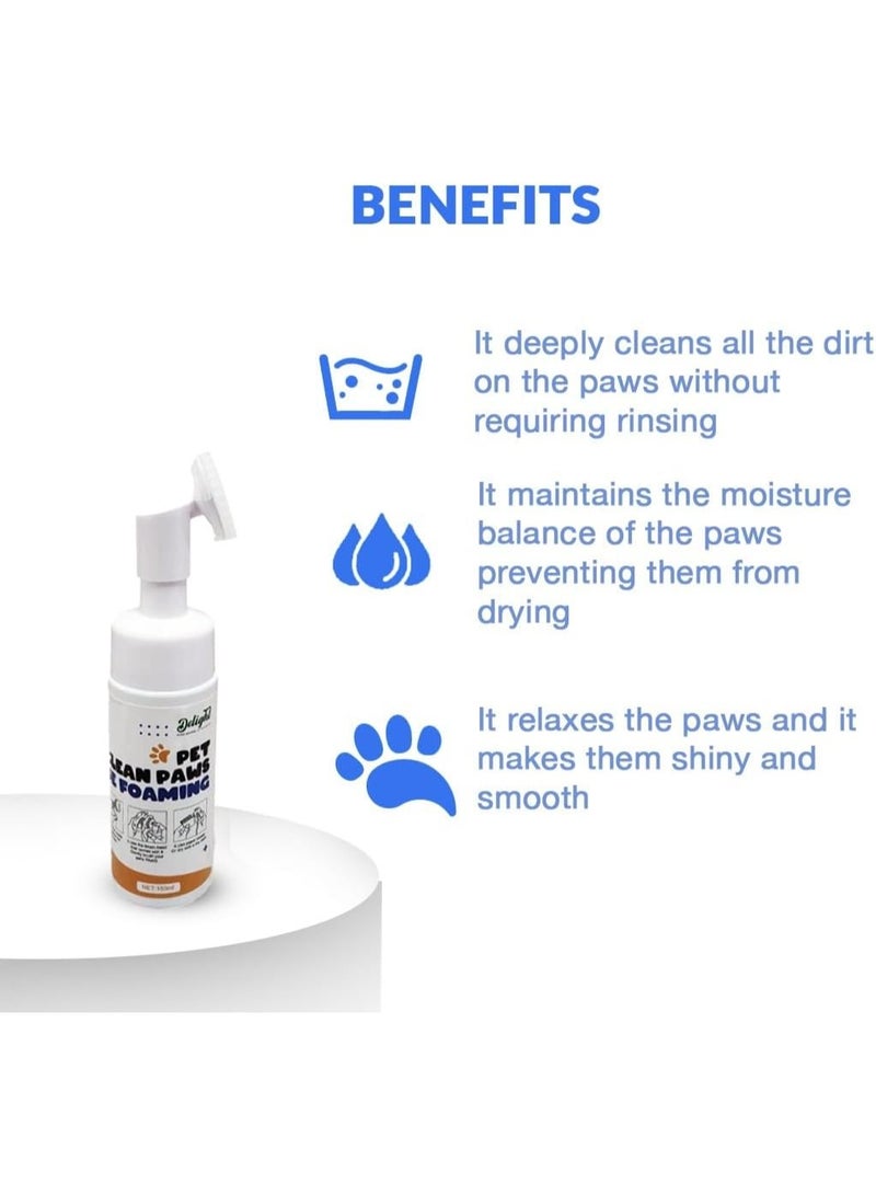 Delight Pet Paws Cleaning Foaming 150 ML