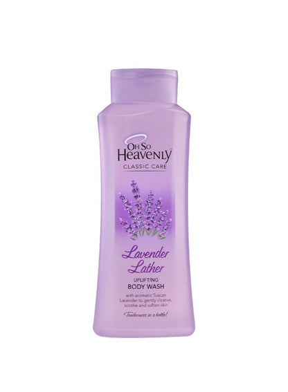 Lavender Lather Body Wash 375 ML - OH SO Heavenly