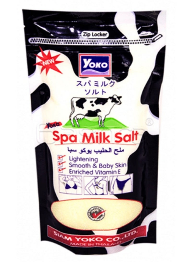 YOKO Spa Milk Salt Body Scrub with Vitamin E