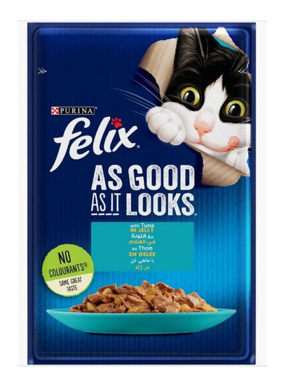 PURINA Felix Cat Food Tuna in Jelly 85g