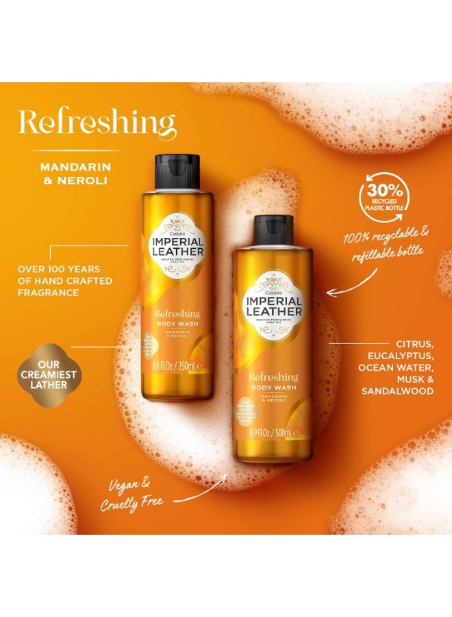 body wash, body wash mandarin, cussons, deep yet, dermatologically tested, imperial leather, imperial leather refreshing, leather refreshing, leather refreshing body, mandarin neroli, refreshing body, refreshing body wash, skin soft, wash mandarin, wash m