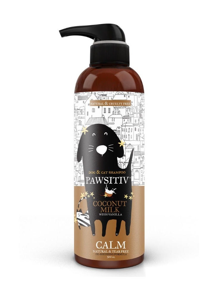 Pawsitiv Shampoo for Dogs & Cats Coconut Milk 500 ML