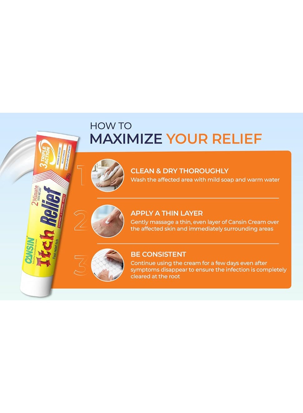 balm faster, cansin, comfort skin, cooling comfort, cream antifungal, fast itch, fast itch relief, faster relief, foot balm, irritation 28g, itch relief, rash ointment, relief cream, skin irritation, skin rash