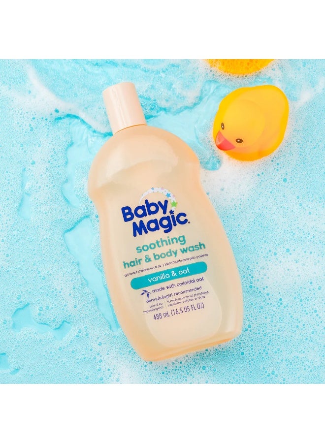 Baby Magic Soothing Hair & Body Wash, 488 ML