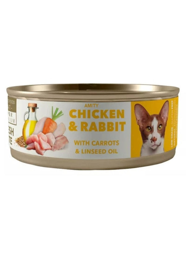 Amity Chicken & Rabbit Catfood 80g