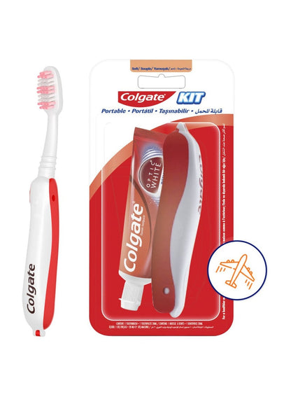 Colgate Travel Kit with Whitening Toothpaste
