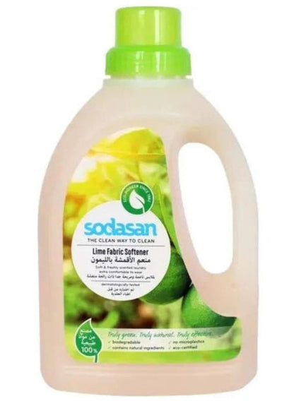 Sodasan 100% Natural Lime Fabric Softener 750 ML