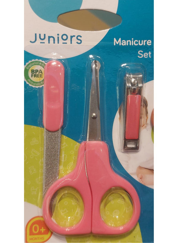 JUNIORS Manicure Set Pink for Baby Girls