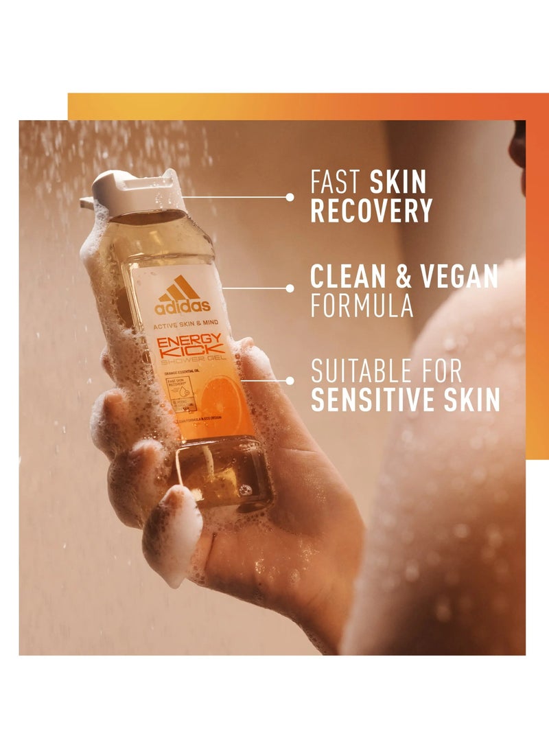 Adidas Active Skin And Mind Energy Kick Shower Gel