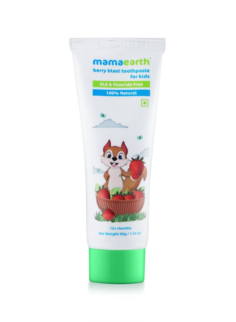 Mamaearth Berry Blast Toothpaste for Kids 50g