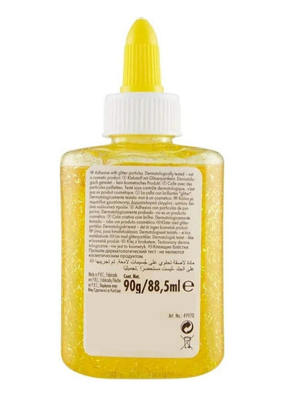 UHU Glitter Glue Yellow Bottle 88.5 ML