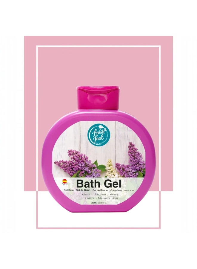 FRESH FEEL Classic Bath Gel 750 ML