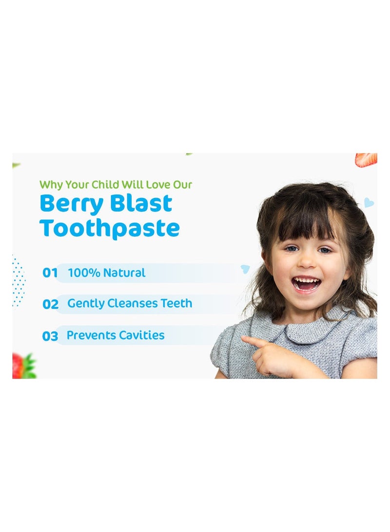 Mamaearth Berry Blast Toothpaste for Kids 50g