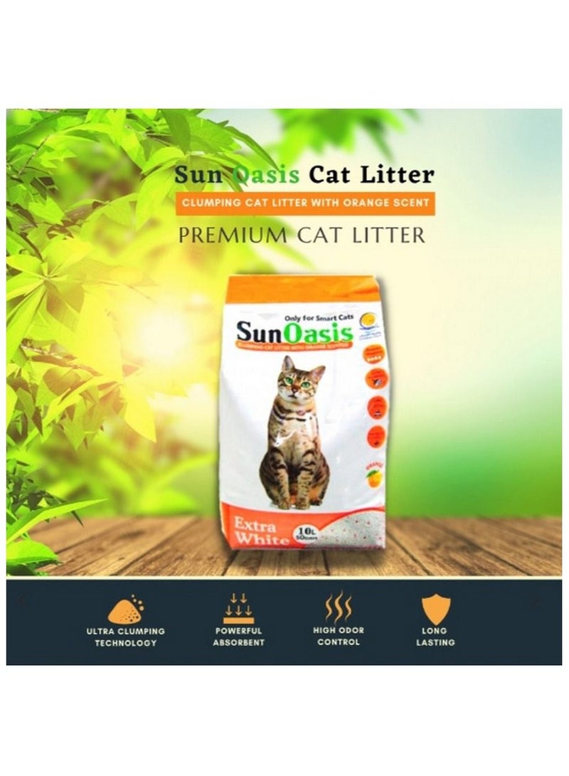 Premium Orange Scented Cat Litter by Generic